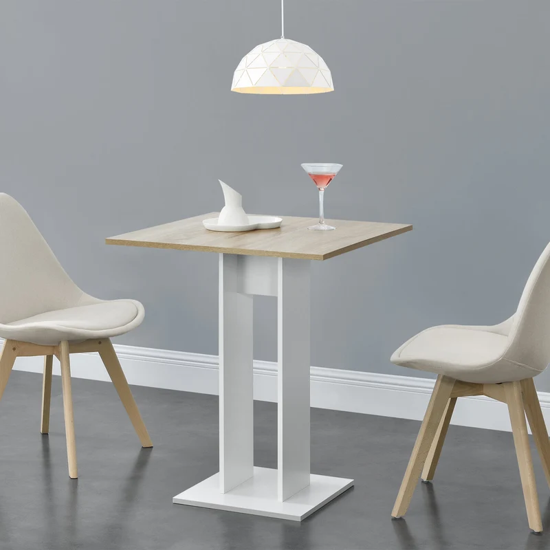 Mesa de cocina Lindesnes 65x65x78 cm en varios colores [en.casa]