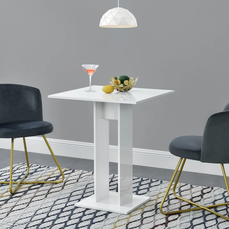 Mesa de cocina Lindesnes 65x65x78 cm en varios colores [en.casa]