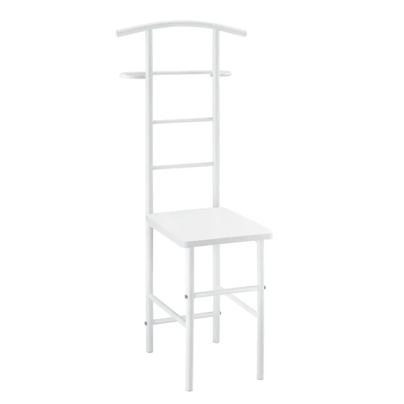 Silla de mayordomo Anaheim 107x45x45 cm con perchero en.casa