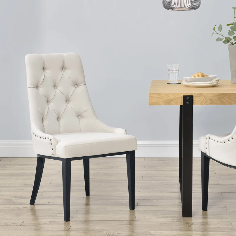 Silla de comedor Chester 100x53x60 cm [en.casa]