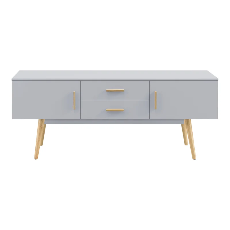 Mesa de televisión Alavus 140x40x56 cm varios colores en.casa