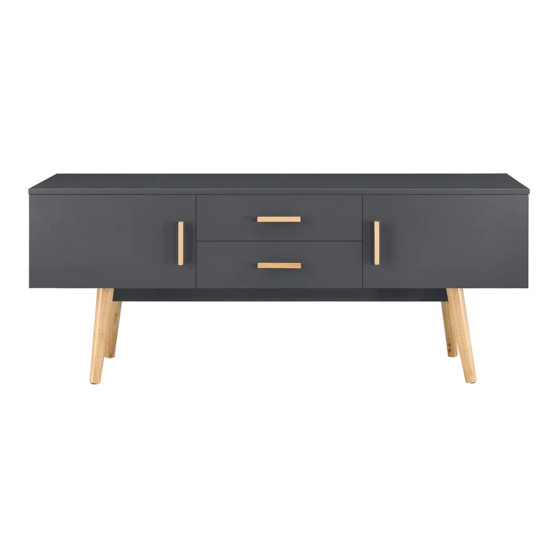 Mesa de televisión Alavus 140x40x56 cm varios colores en.casa