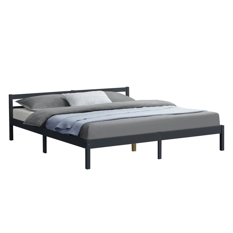 Cama de madera Nakkila varios colores y tamaños en.casa