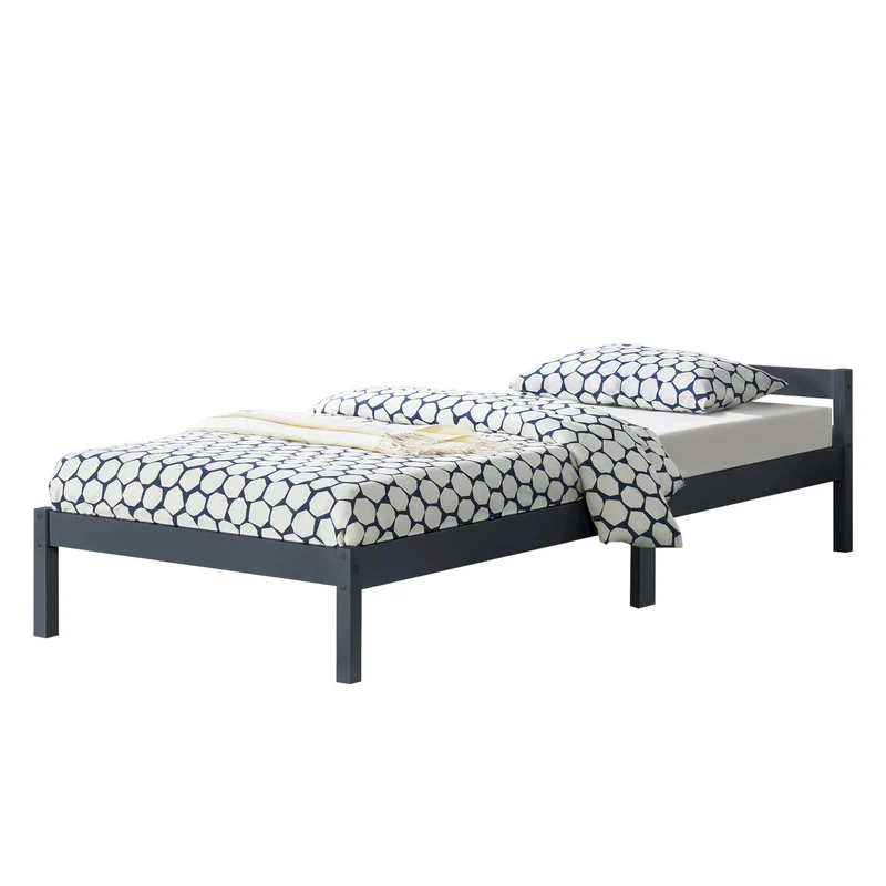 Cama de madera Nakkila varios colores y tamaños en.casa