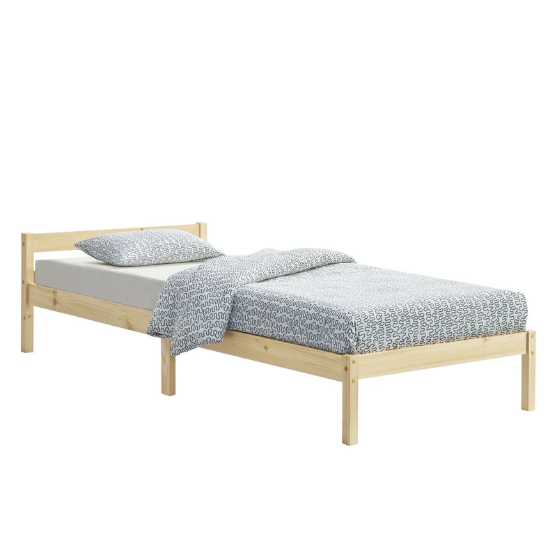 Cama de madera Nakkila varios colores y tamaños en.casa