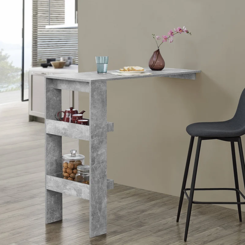 Mesa de bar Bromölla 120x45x106 cm varios colores en.casa