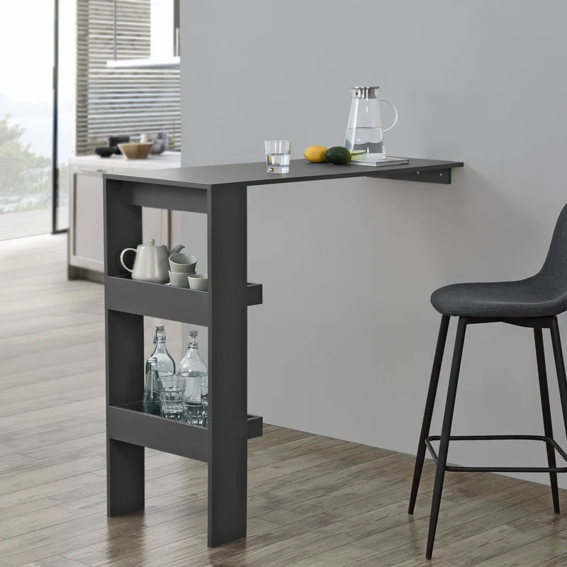Mesa de bar Bromölla 120x45x106 cm varios colores en.casa