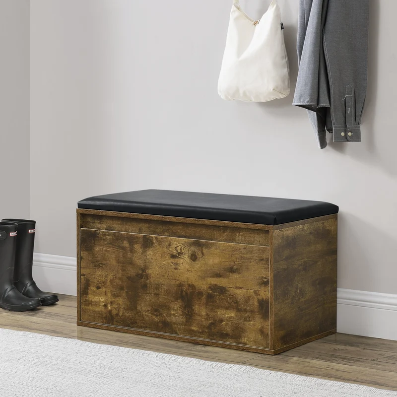 Banco de asiento Degerfors 80x39x45 cm [en.casa]