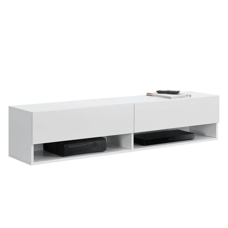 Mueble TV de pared Halmstad 2 puertas [en.casa]