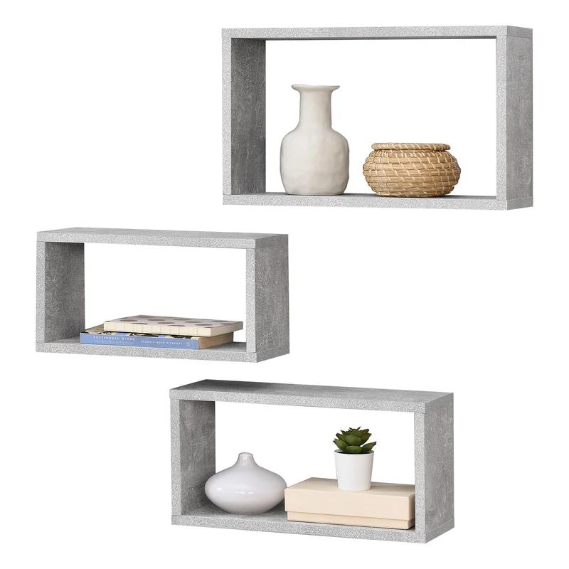 Estantería de pared Mandal juego de 3 piezas varios colores en.casa
