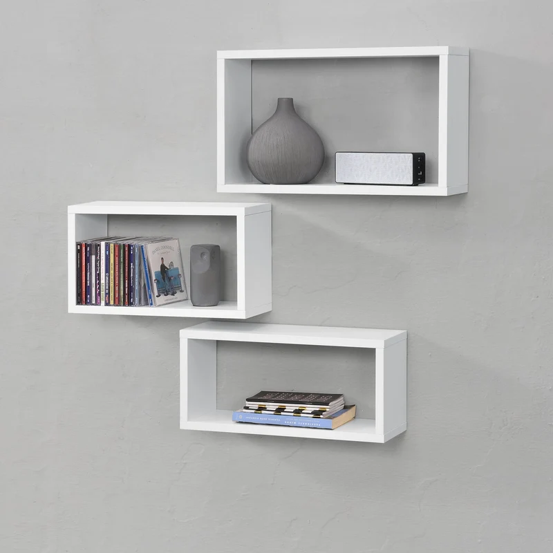 Estantería de pared Mandal juego de 3 piezas varios colores en.casa