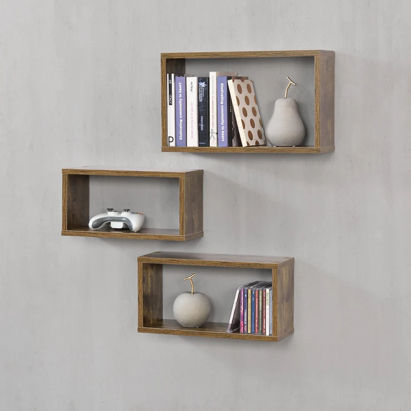 Estantería de pared Mandal juego de 3 piezas varios colores en.casa