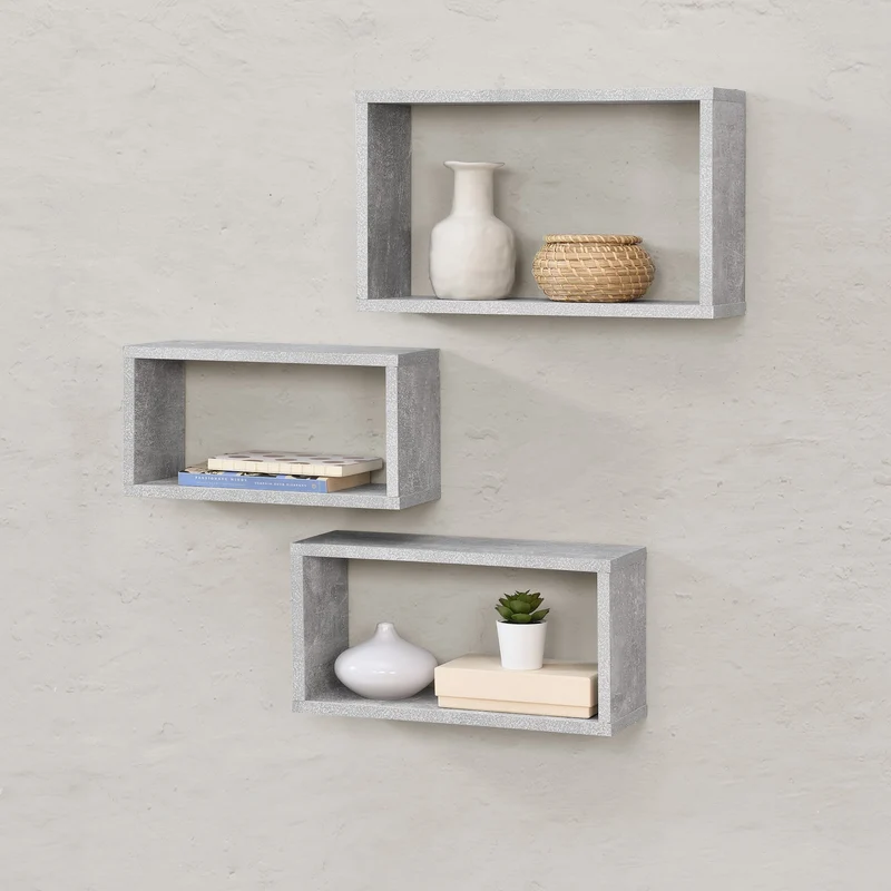 Estantería de pared Mandal juego de 3 piezas varios colores en.casa