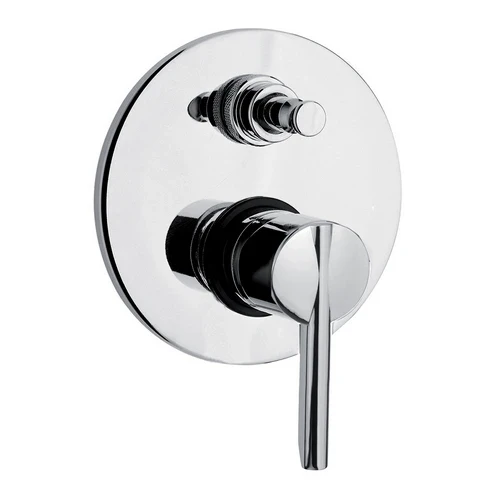 Miscelatore monocomando incasso doccia con deviatore linea pin cromo