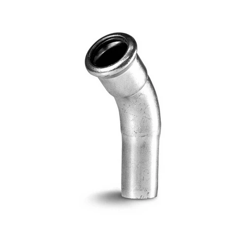 Curva mf 45 a pressare in acciaio carbonio diam. 54