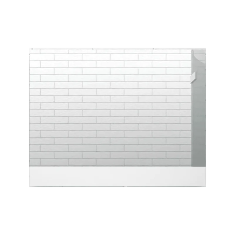 Espejo Rectangular Palermo, Gris, con Luz LED