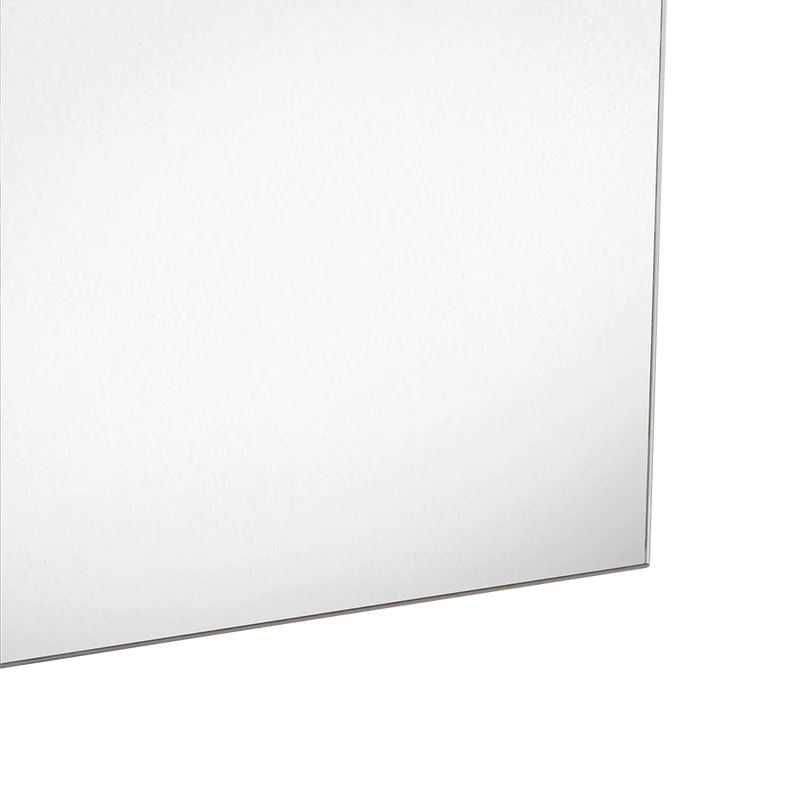 Espejo Rectangular Garda, Gris, con Luz LED