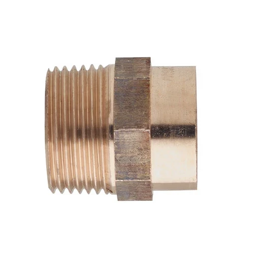Nipple bronzo diritto m. a saldare 1 x 28