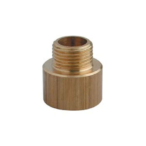 Prolunga ridotta mf in ottone 1/4 x 3/8 giallo
