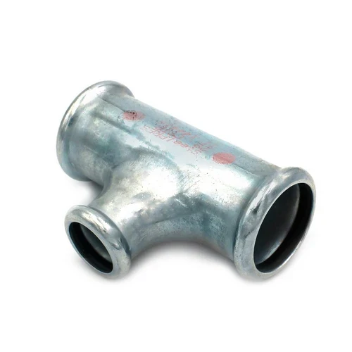 T ridotto a pressare in acciaio al carbonio steel pres 42 x 22 x 42
