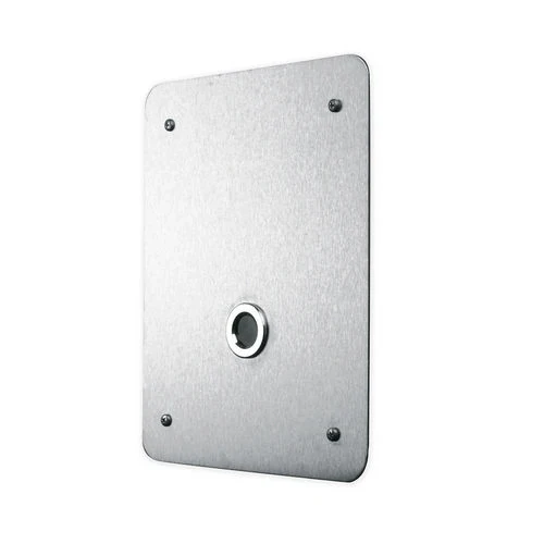 Rubinetto da incasso a fotocellula per orinatoio uscita inferiore alim. batteria 6v cromo