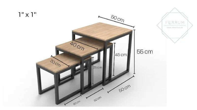 Mesa Auxiliar Kenia Oscura