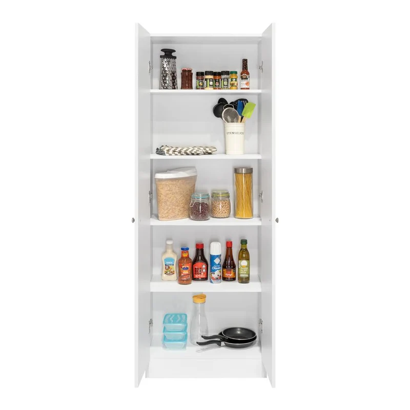 Alacena Multiusos Benna, Blanco Duqueza, con Variedad de Entrepaños ZF