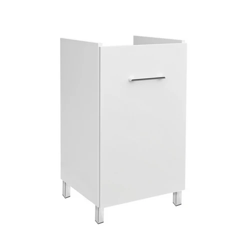 Mobile per lavatoio in ceramica cm 45x50 cm 43 3x48 p/pil 45x50 bianco