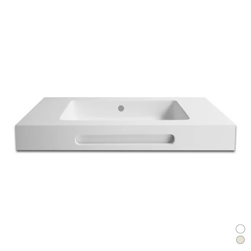 Lavabo linea emotion mod. sharp 01 beige 91x46xh12 p.a. centrale