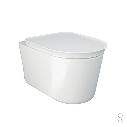 Vaso sospeso valet rimless bianco alpino