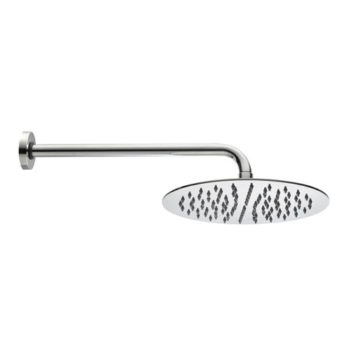 Braccio doccia tetis con soffione tondo cromo diam. 30 cm