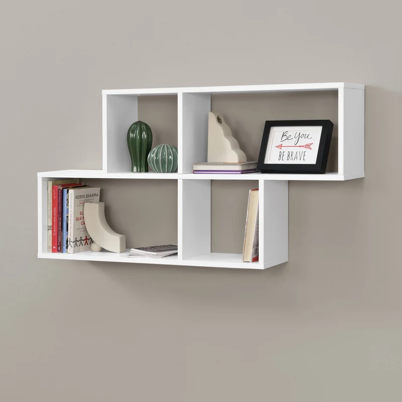 Estantería de pared Bryne 100 x 19,5 x 53 cm varios colores en.casa