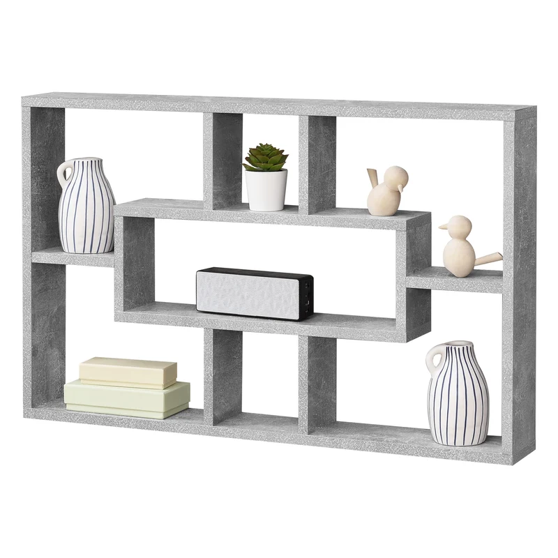 Estante de pared Qinngua 77x10x48 cm varios colores en.casa