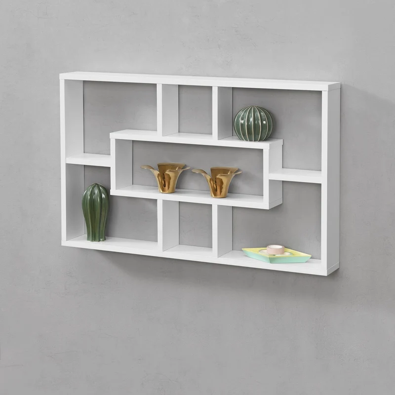 Estante de pared Qinngua 77x10x48 cm varios colores en.casa