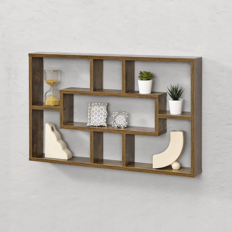 Estante de pared Qinngua 77x10x48 cm varios colores en.casa