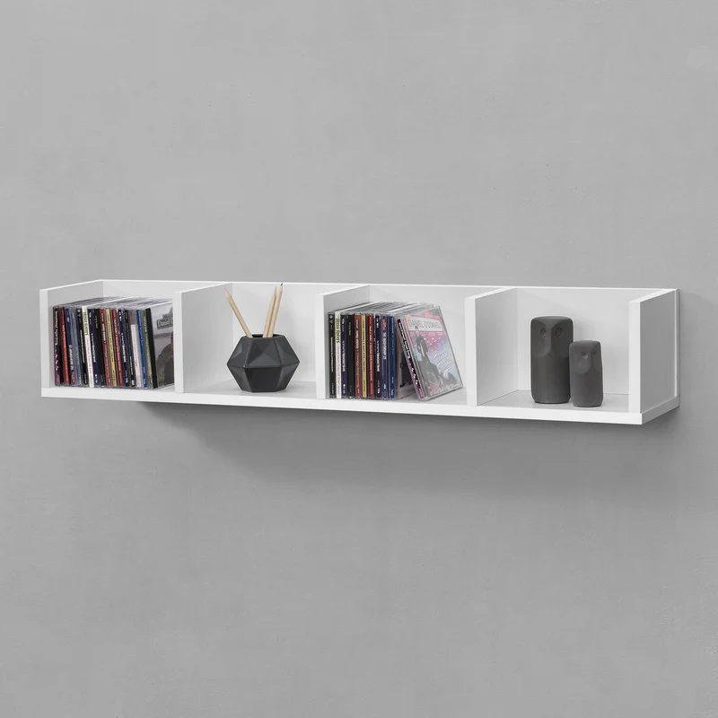 Estante de pared Ekerö 95 x 17 x 16,5 cm varios colores en.casa