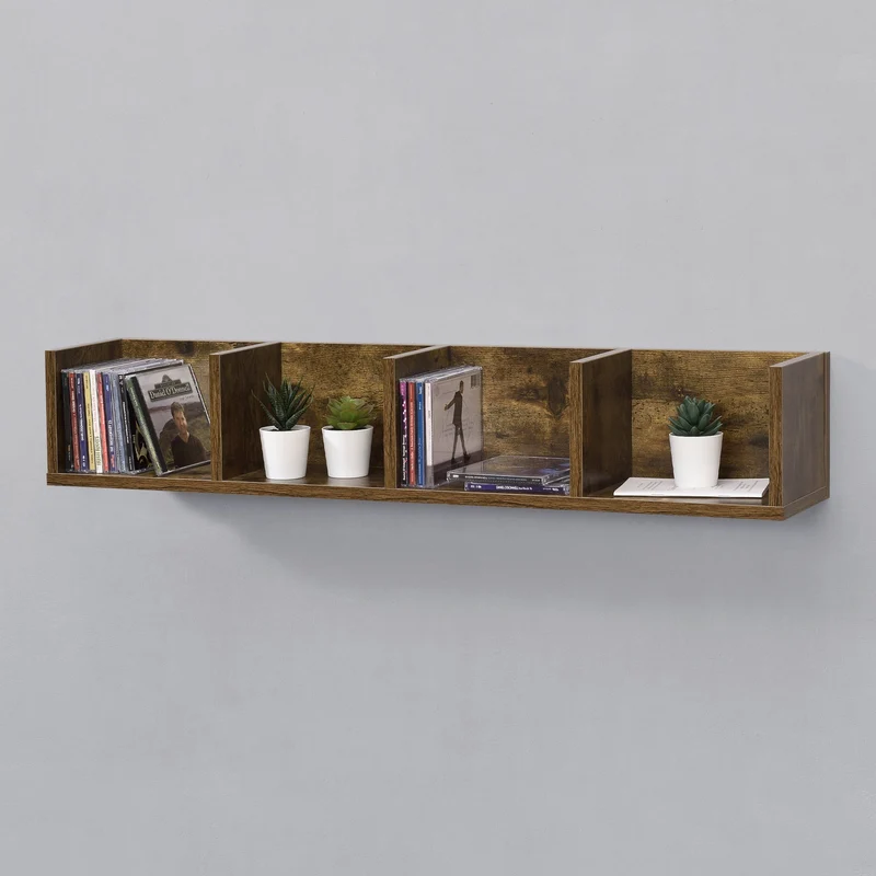 Estante de pared Ekerö 95 x 17 x 16,5 cm varios colores en.casa