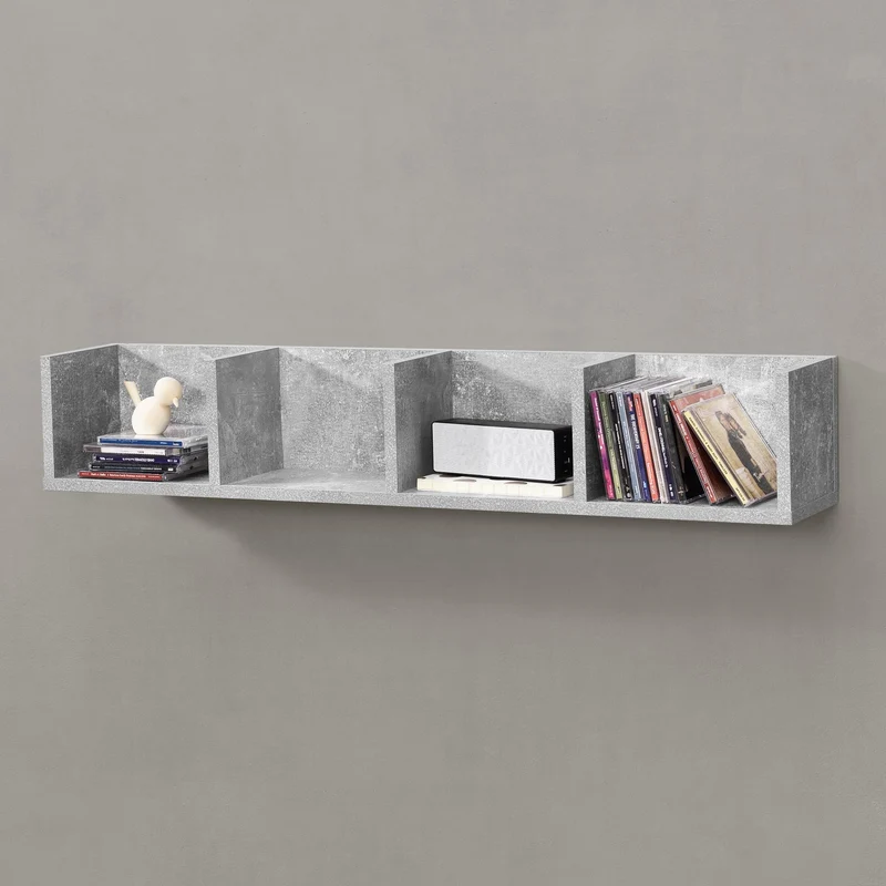 Estante de pared Ekerö 95 x 17 x 16,5 cm varios colores en.casa