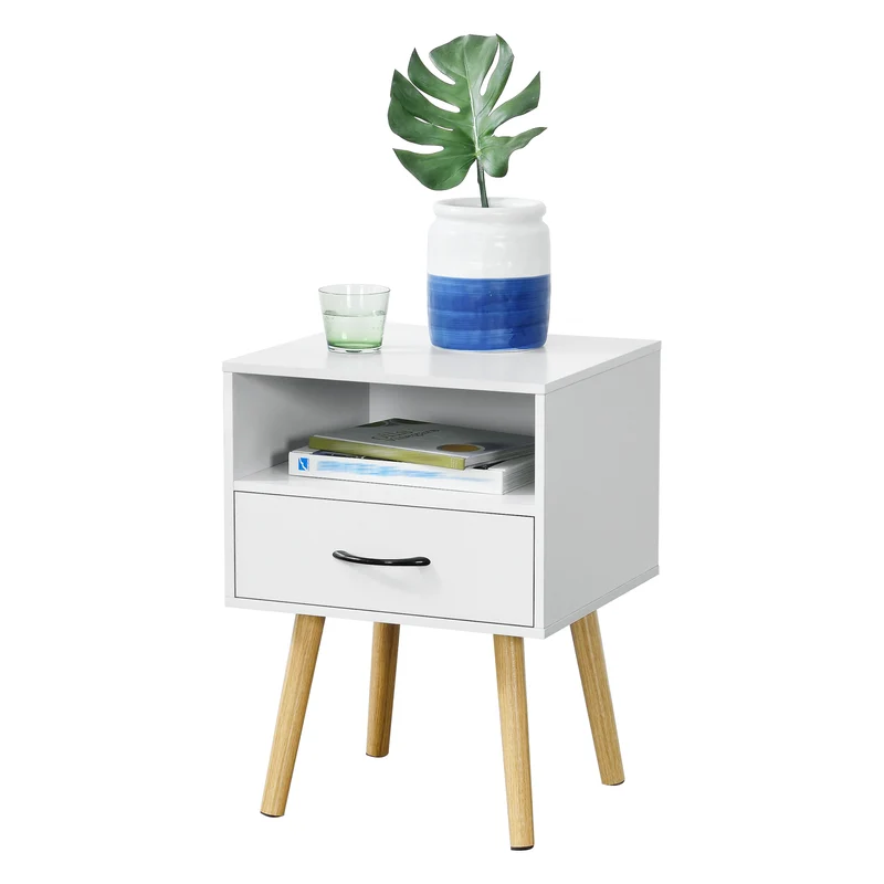 Mesa auxiliar Gävle 57x42x40 cm [en.casa]