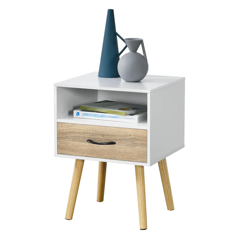 Mesa auxiliar Gävle 57x42x40 cm [en.casa]