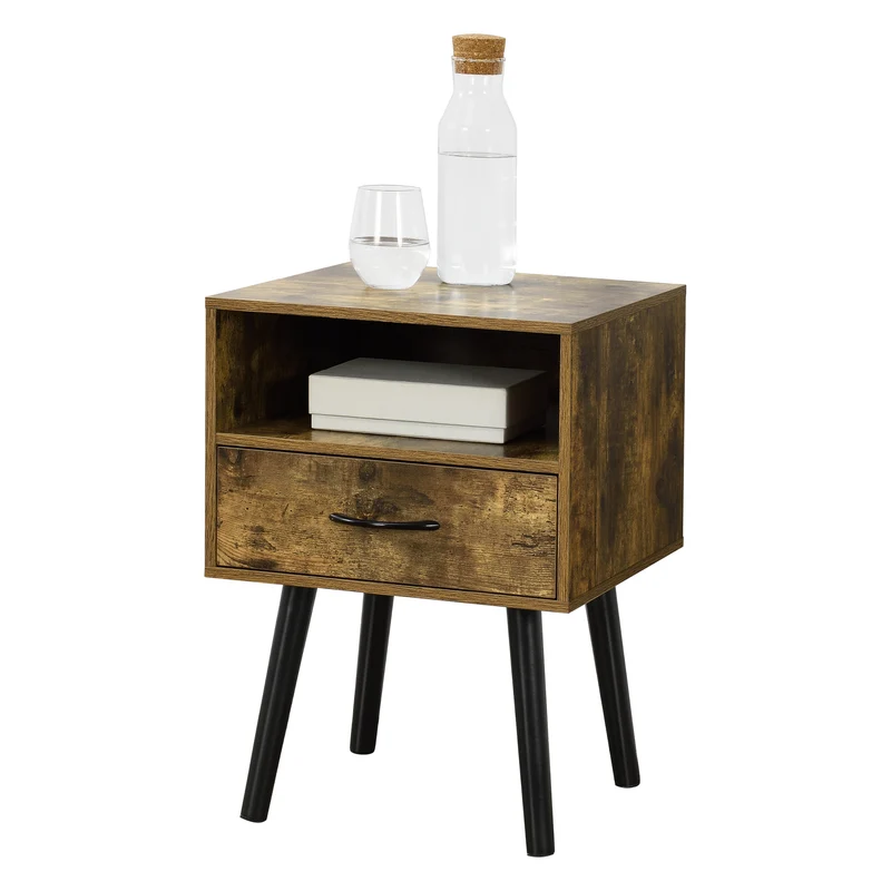 Mesa auxiliar Gävle 57x42x40 cm [en.casa]