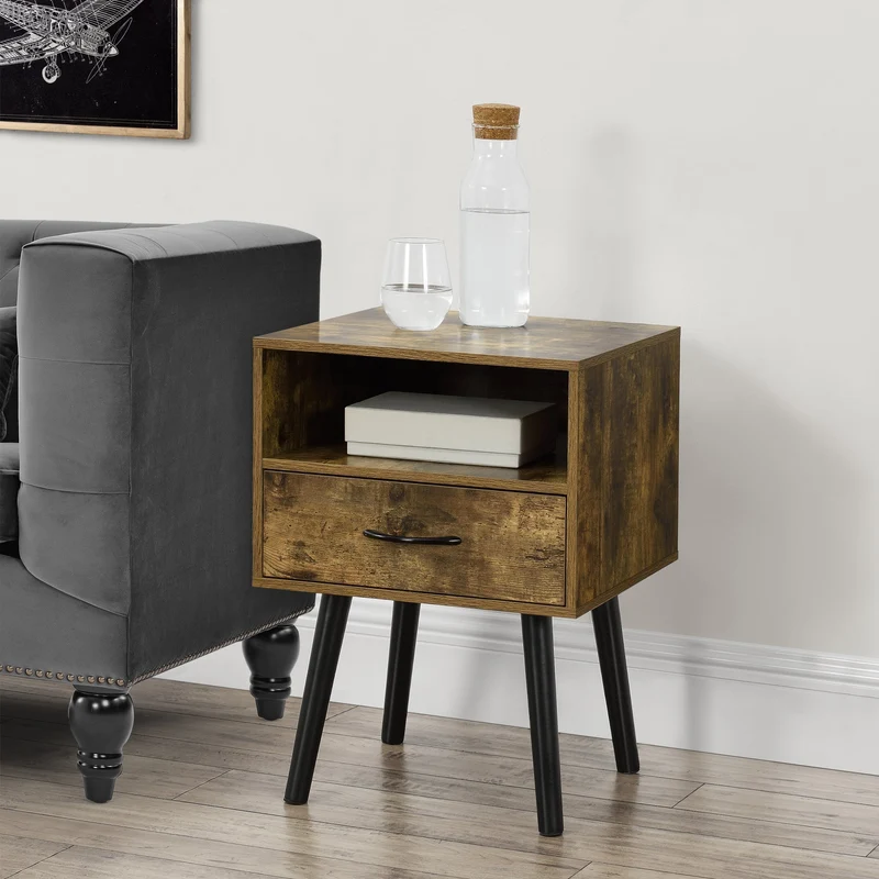 Mesa auxiliar Gävle 57x42x40 cm [en.casa]