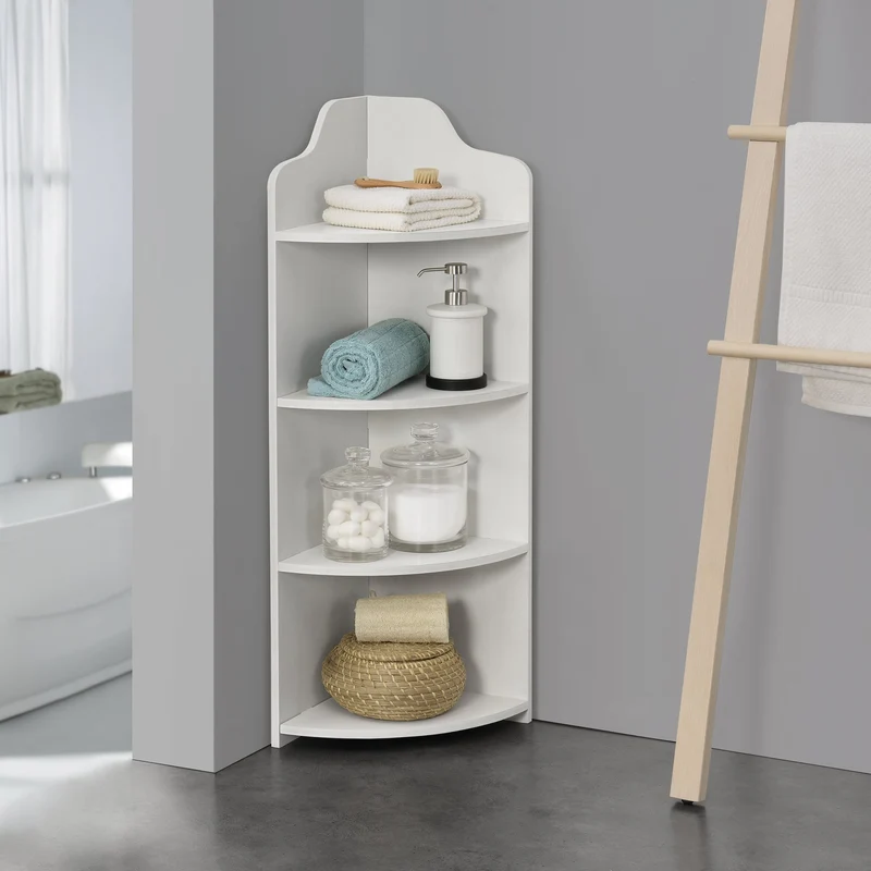 Estantería de esquina Bjurholm 90x28x28 cm [en.casa]