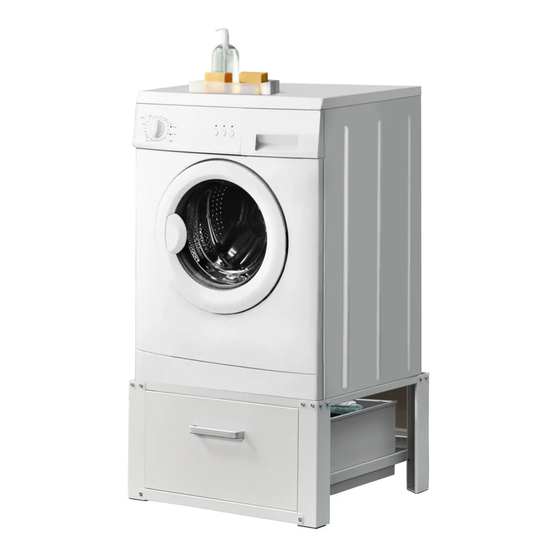 Soporte para lavadora con cajón varios colores [en.casa]
