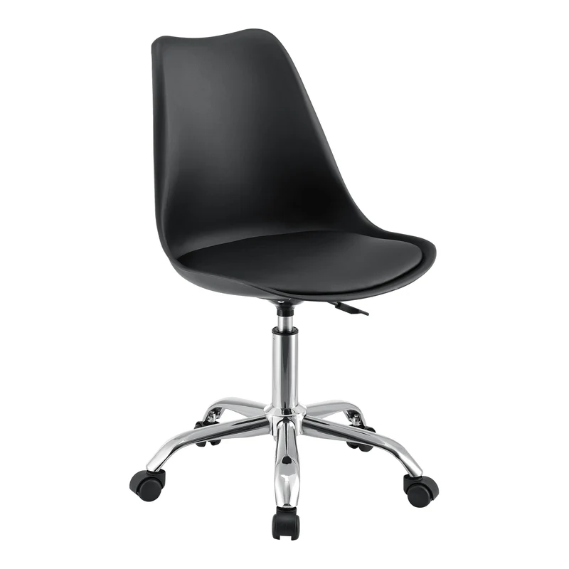 Silla de oficina Atherton de cuero sintético en varios colores en.casa