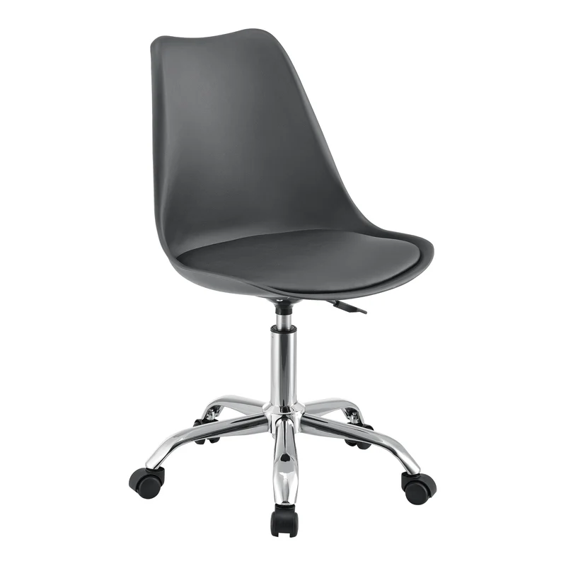 Silla de oficina Atherton de cuero sintético en varios colores en.casa