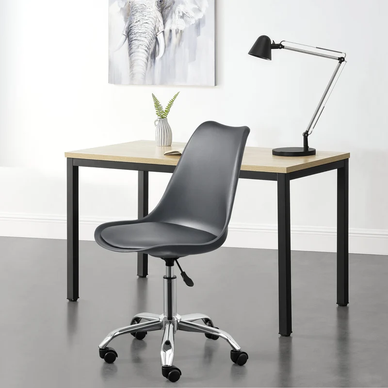 Silla de oficina Atherton de cuero sintético en varios colores en.casa