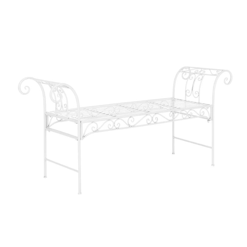 Banco de jardín Cossila 70x147x46 cm varios colores en.casa