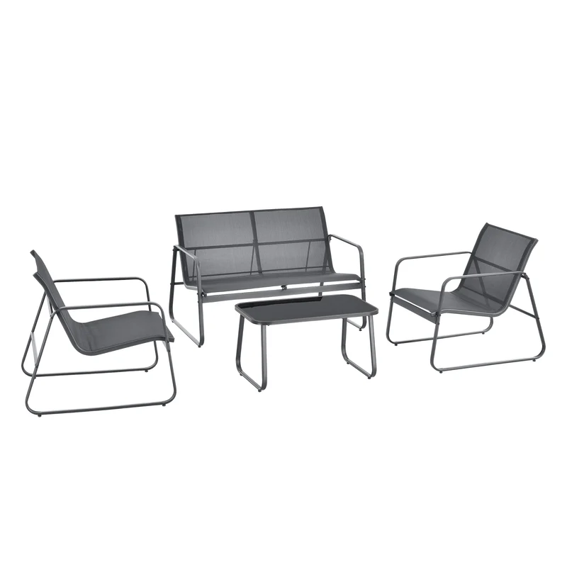 Conjunto de muebles de jardín Palencia varios colores en.casa
