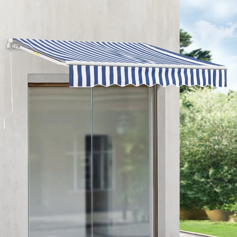 Toldo Articulado Bitonto Retráctil Manual - [en.casa]